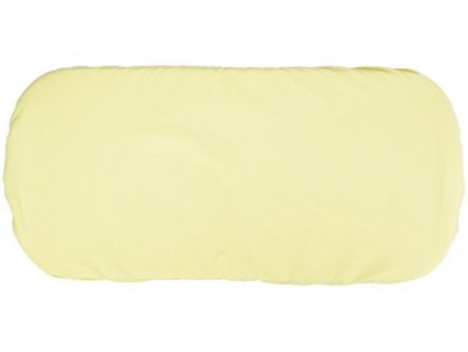 Plachta do kočíku bavlna 35x75 cm žltá