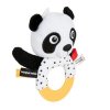Senzorická hračka PANDA s hryzátkom a hrkálkou BabiesBoo