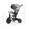 Qplay Rowerek Trojkolowy Rito Star Grey [7118] 1200