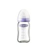Dojčenská fľaša sklenená 160 ml sa cumlíkom NaturalWave