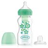 Dojčenská fľaša 270 ml 6+ širokohrdlá OPTIONS PLUS zelená