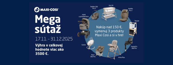 Maxi-cosi Mega súťaž