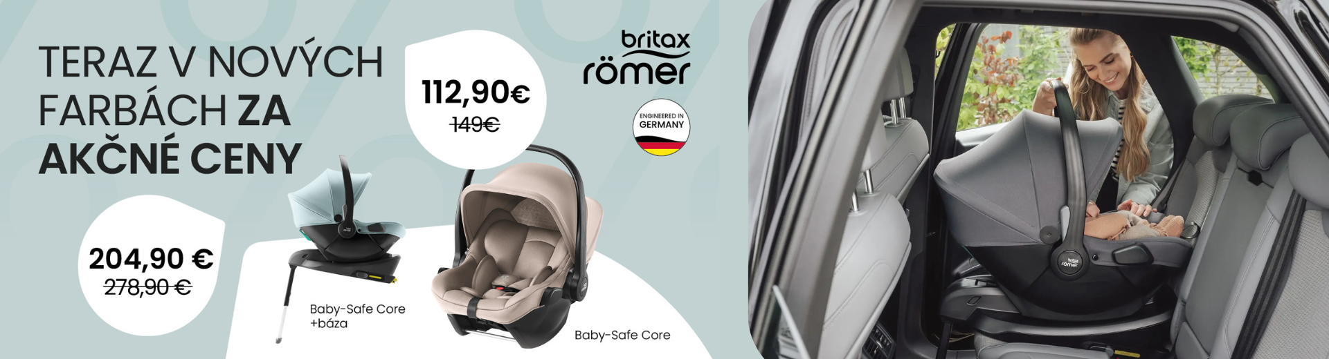 Akcia Britax Baby Safe core