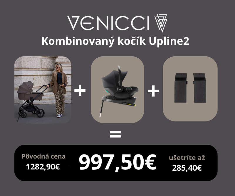 Akcia Venicci Upline2 s autosedačkou Baby-safe Core