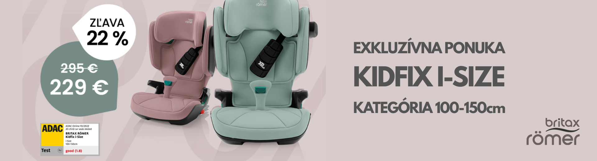 Akcia autosedačka Kidfix i-size