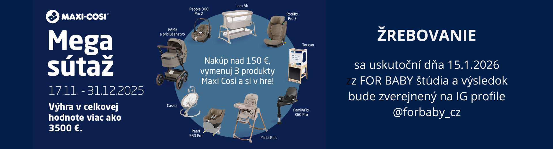 Mega súťaž Maxi-cosi