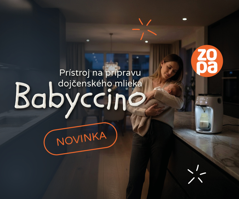 Zopa Babccino prístroj na prípravu mlieka
