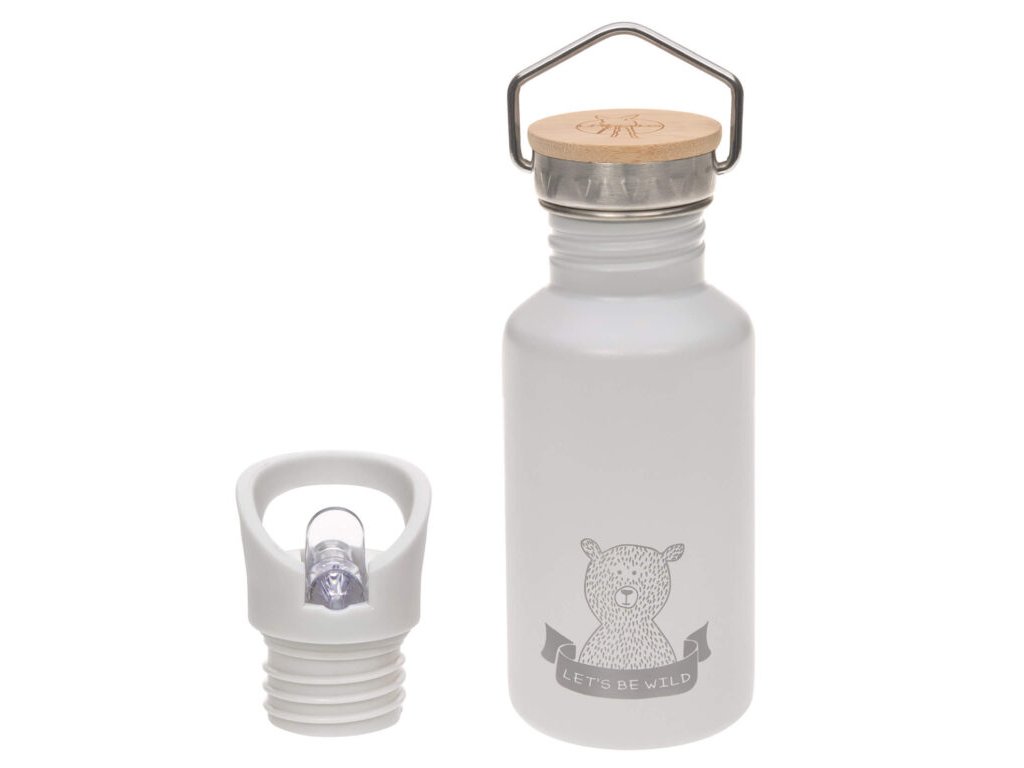 Lässig Fľaša Bottle Stainless Steel Adventure grey