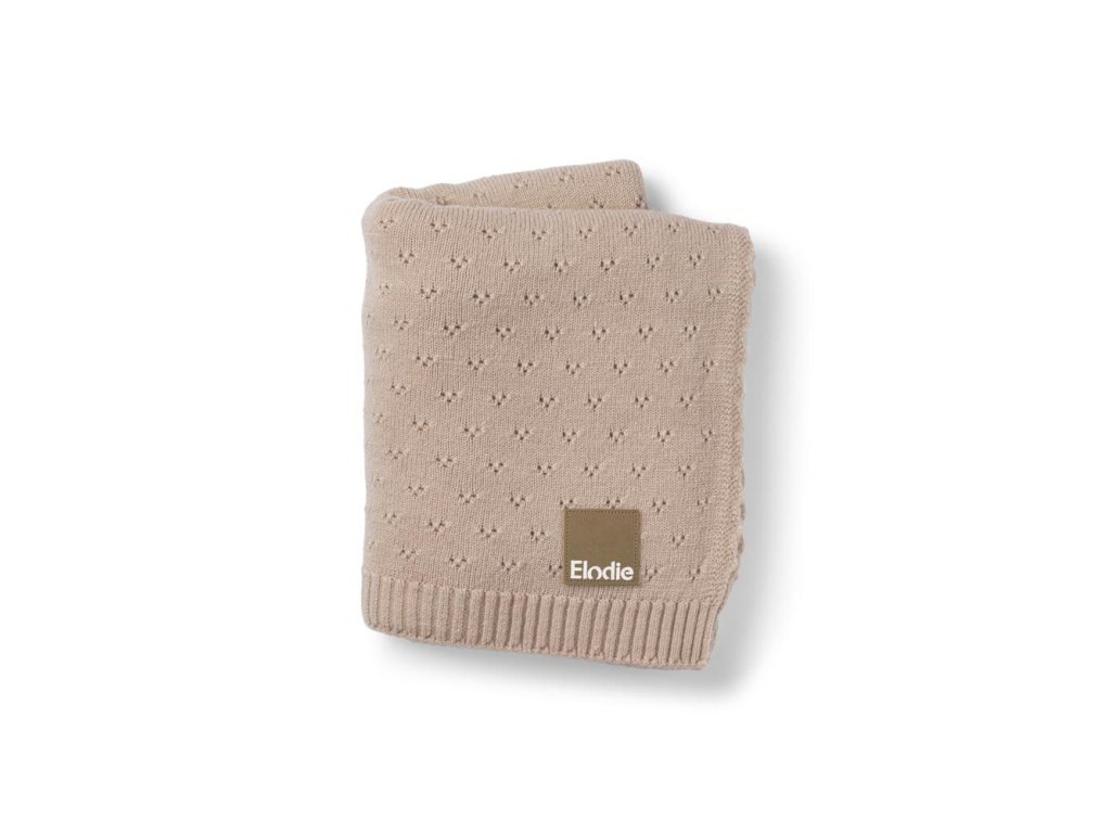 Pointelle Blanket Elodie Details - Blushing Pink