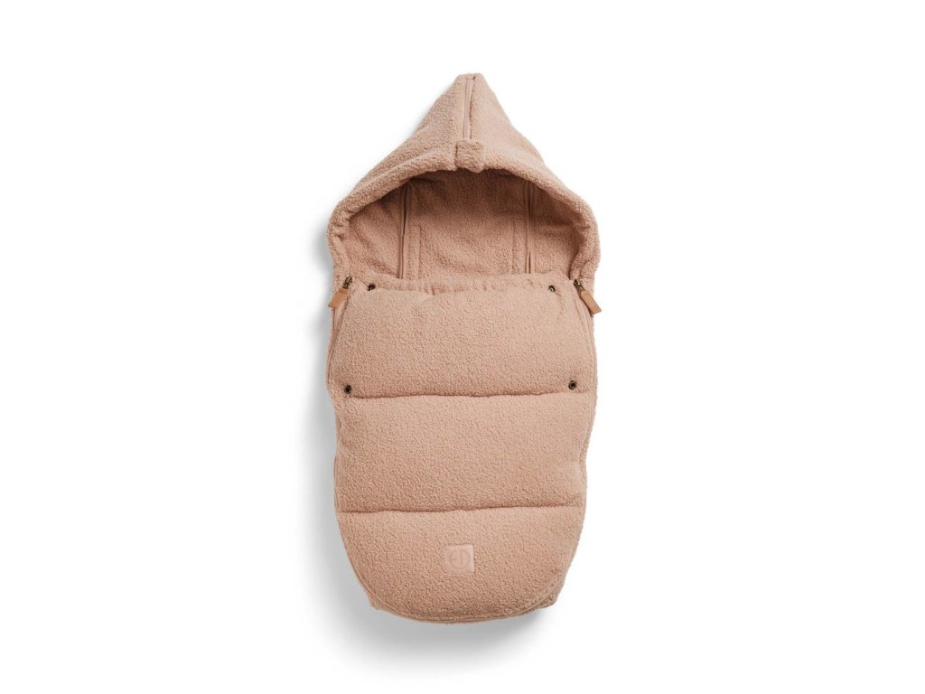 Fusak do autosedačky Elodie Details - Pink Bouclé