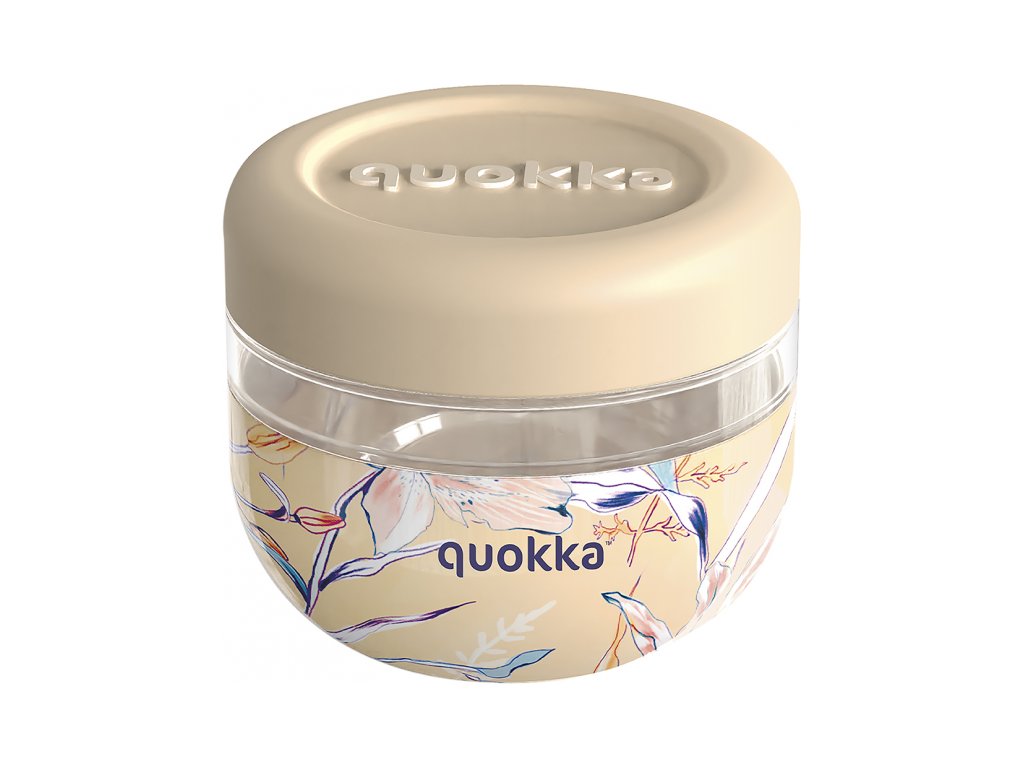 Plastová nádoba na jedlo Bubble Vintage Floral 500 ml