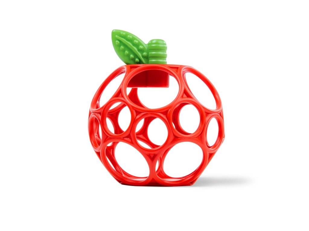 OBALL Hryzačka My Own™ Easy-Grasp Jablko 0m+