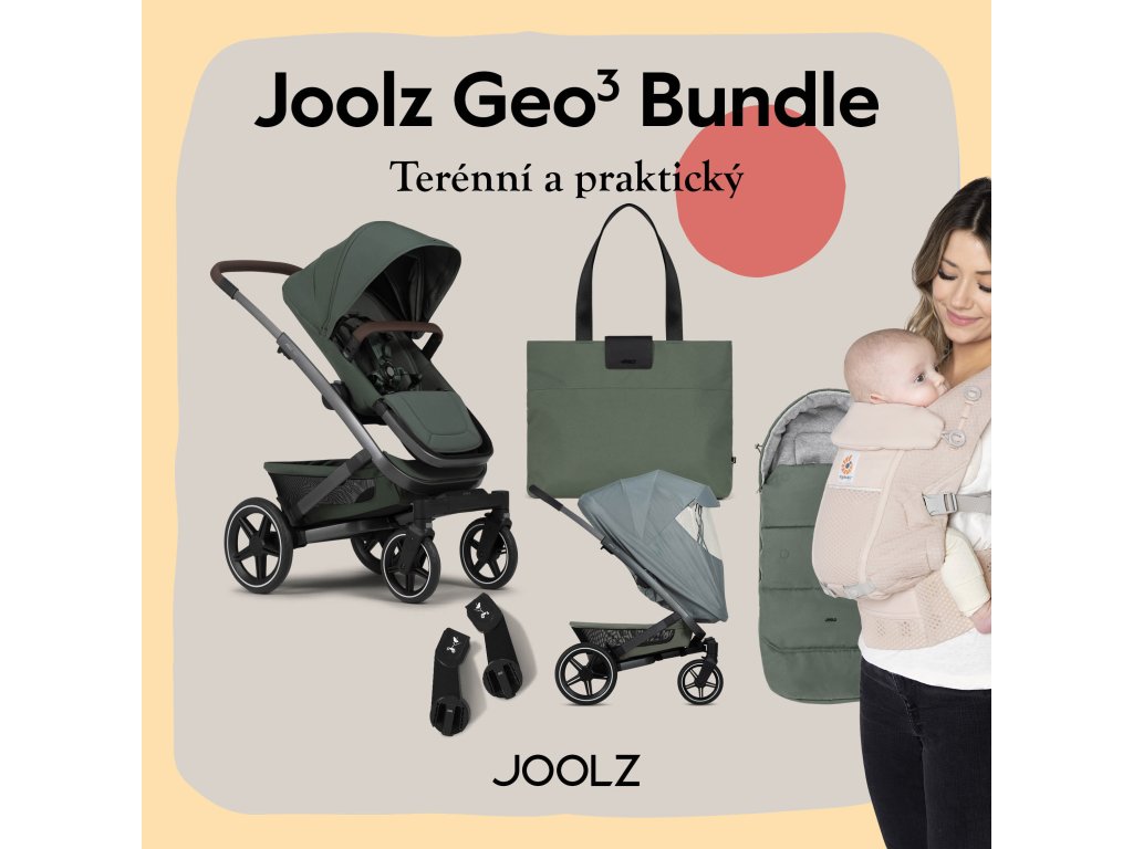 joolz geo3 bundle set forest green