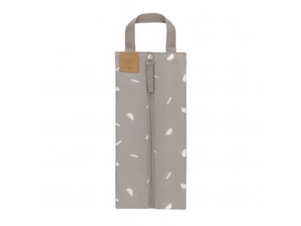 Casual Insulated Pouch Blocks taupe