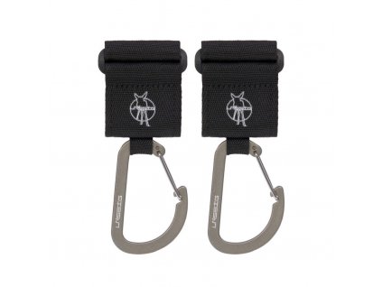 Casual Stroller Hooks with Carabiner black