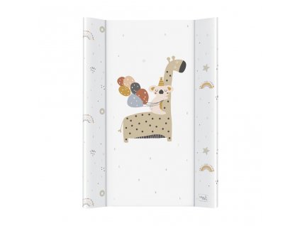 CEBA Podložka prebaľovacia 2-hranná s pevnou doskou (50x70) Comfort Giraffe