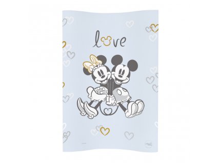 CEBA Podložka prebaľovacia mäkká COSY (50x70) Disney Minnie&Mickey Blue