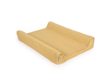 CEBA Poťah na prebaľovaciu podložku Waffle Line (50x70) Cream Gold Ceba