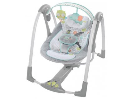 INGENUITY Hojdacie lehátko s melódiou Hoots&Hugs 0m+, do 9 kg