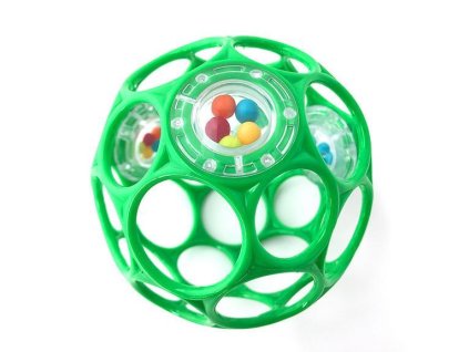OBALL Hračka Oball RATTLE 10 cm seafoam 0m+