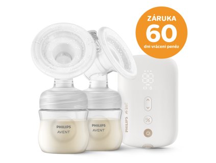 Philips AVENT Odsávačka materského mlieka elektronická nabíjacia DUO SCF398