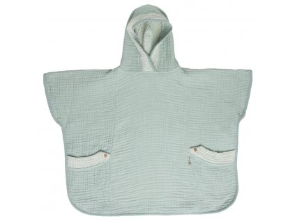 Bebe-Jou Detské pončo Bébé-Jou Pure Cotton Green