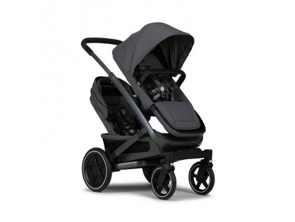 Joolz Geo3 twin komplet | Pure grey l madlo Black carbon