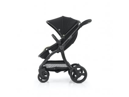 BabyStyle Egg2 kočík, JUST BLACK / Black mat 2022 - Špeciálna Edícia