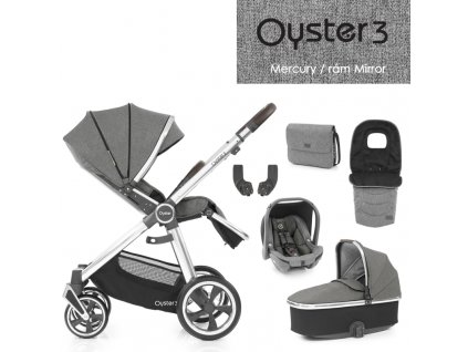 Oyster3 luxusný balíček 6 v 1 - Mercury / Mirror 2022
