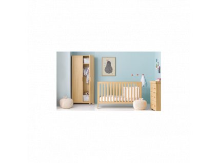 BabyStyle Monaco detská izba (set: postieľka, komoda, skriňa)