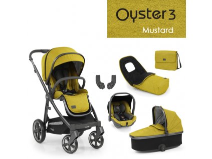 Oyster3 luxusný balíček 6 v 1 - Mustard 2022
