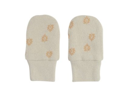 LODGER Mittens Print Rib Birch
