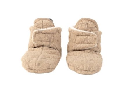 LODGER Slipper Folklore Fleece Beige 3 - 6 měsíců