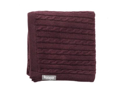 Detská zimní deka, Dark Bordeaux