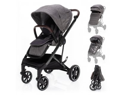Zopa Kočík Quest, Tornado Grey/Black