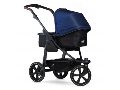 TFK kombinovaný kočík mono2 combi pushchair - air chamber wheel navy