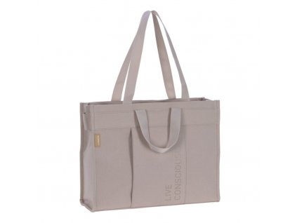 Green Label Tote Up Bag taupe