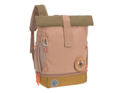 Lässig Batoh Mini Rolltop Backpack Nature hazelnut