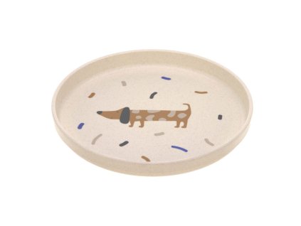 Lässig Tanier Plate PP/Cellulose Little Mateys royal blue
