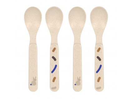 Spoon Set PP/Cellulose Little Mateys royal blue