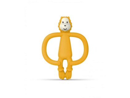 HRYZADLO A ZUBNÁ KEFKA MATCHSTICK MONKEY LUDO LION TEETHER – LEV