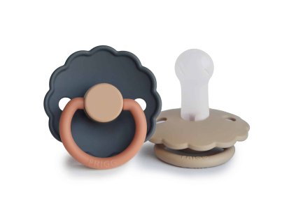 DVOJBALENIE CUMLÍKOV FRIGG DAISY AURORA/ CROISSANT, +6M, SILIKÓN