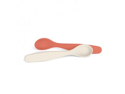 SUAVINEX | Lyžičky GO NATURAL 2 ks - MERUŇKOVÁ