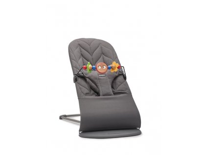 lehatko babybjorn bouncer bliss anthracite cotton petal svetla konstrukce hracka googly eyes