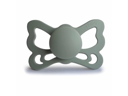 ANATOMICKÝ CUMLÍK FRIGG BUTTERFLY SAGE, 6-18M, SILIKÓN