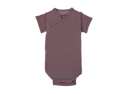 LODGER Romper Short Sleeves Ciumbelle Rose vel. 74