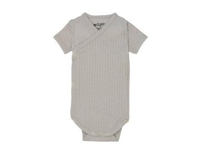 LODGER Romper SS Seersucker Steel 68