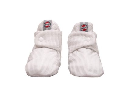 LODGER Slipper Seersucker Cloud Dancer 0 - 3 měsíce