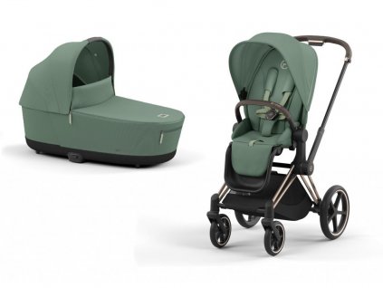 92503 11 cybex priam kombinovany kocik 2v1 comfort leaf green