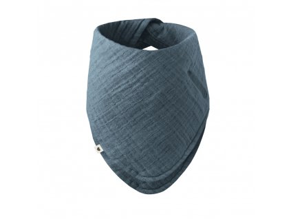 BIBS Bandana mušelínový slintáčik z BIO bavlny - Petrol